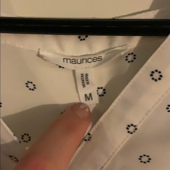 Dress up shirt black and white - Picture 2 of 2